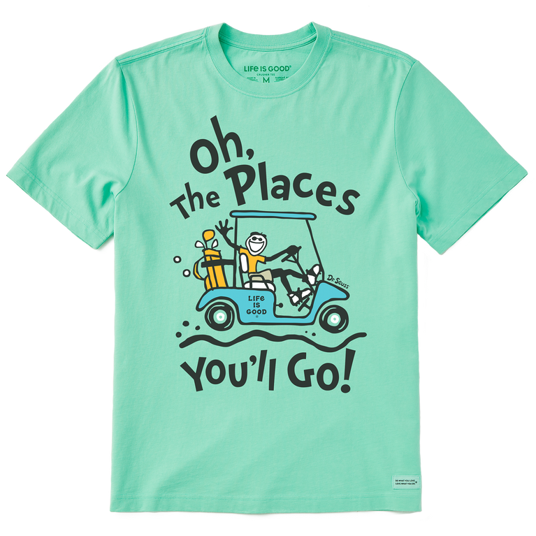 Life is good golf tee best sale shirts